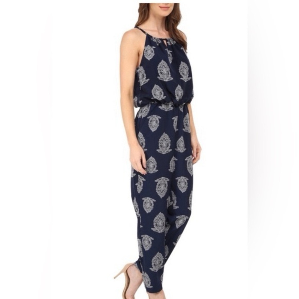 *SAM EDELMAN* Dark Blue x White Jumpsuit Size XS